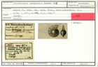 Karteikarte zum Holotyp von Cristellaria lapugyensis Karrer, 1865